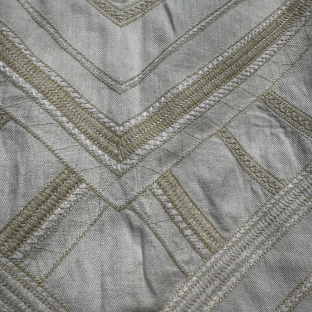 White House Black Market White Cream Knee-Length Pencil Skirt - Picture 5 of 7